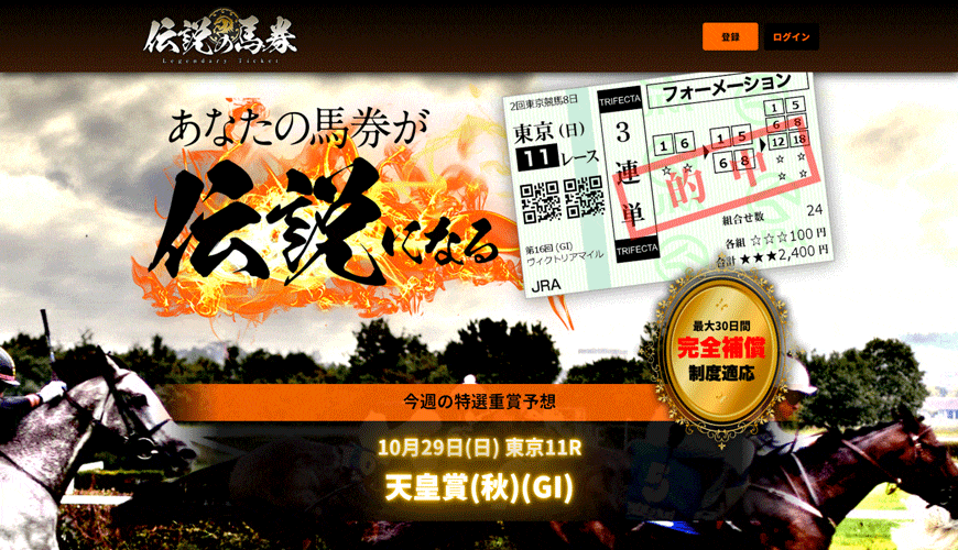 【閉鎖】伝説の馬券